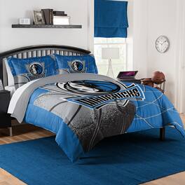 Sweet Home Collection - NBA Dallas Mavericks Comforter & Pillow Sham Set- Full/Queen - Multicolored