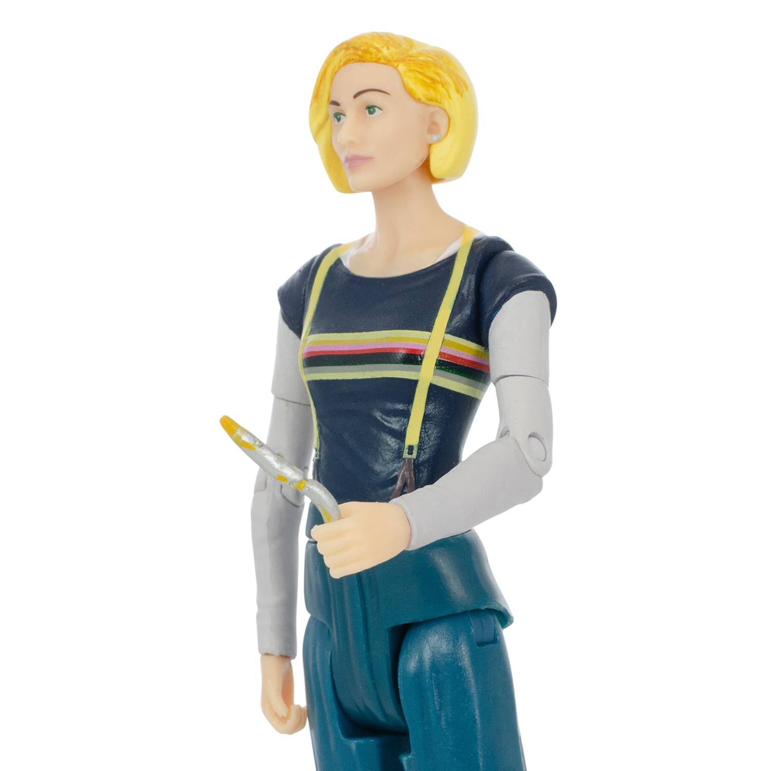 Alt View 4. Seven20 - Doctor Who 13th Doctor 5.5 Inch Action Figure - Blue.