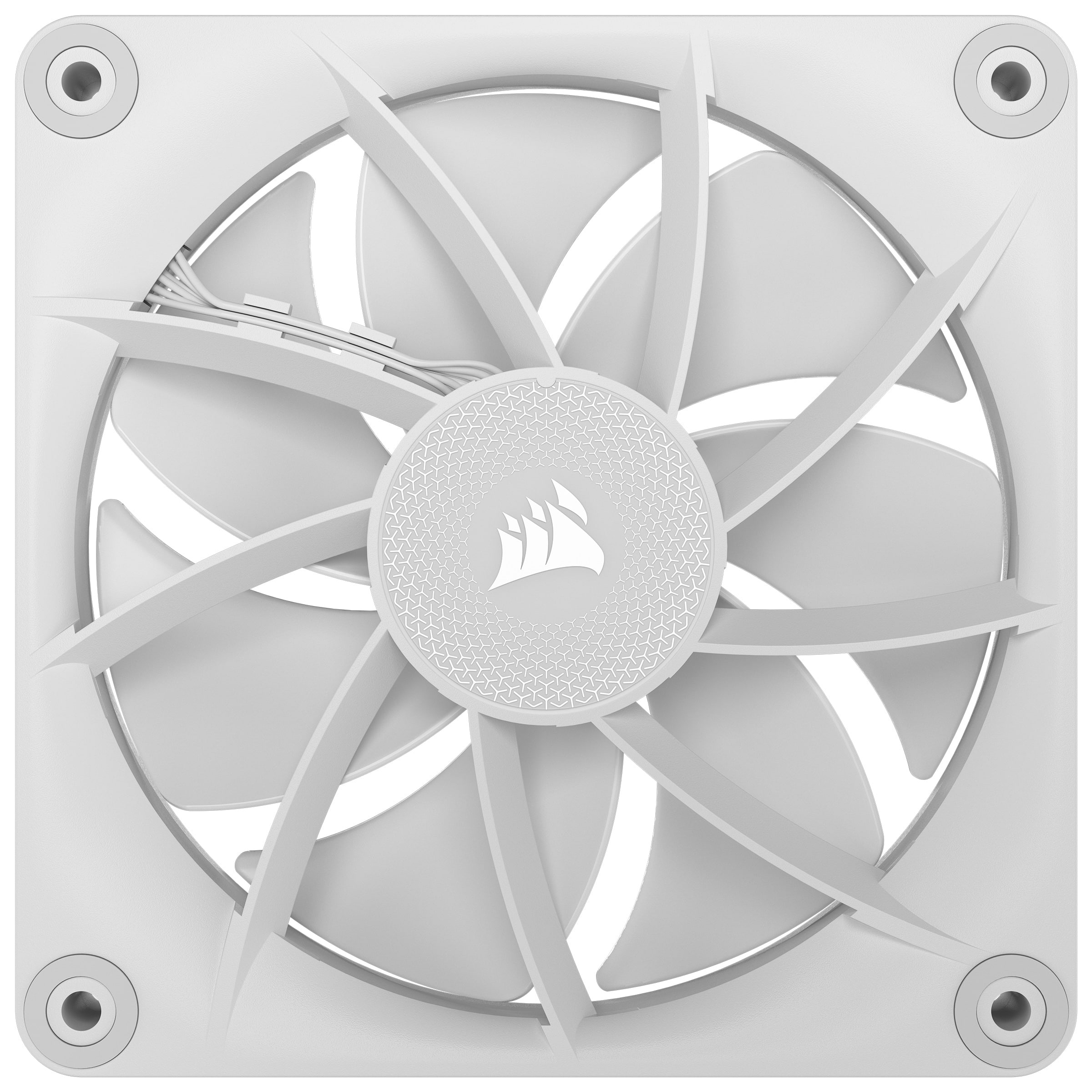 Alt View 22. CORSAIR - iCUE LINK LX120 RGB 120mm PWM Fan Expansion - White.