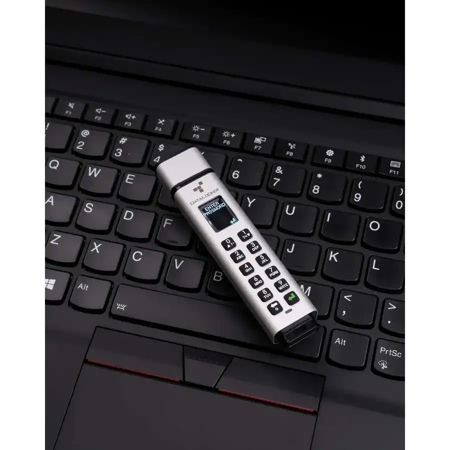 Geofence Types DataLocker Sentry K350 Encrypted USB Drive 128 GB USB 3.1 (Gen 1) Type ...