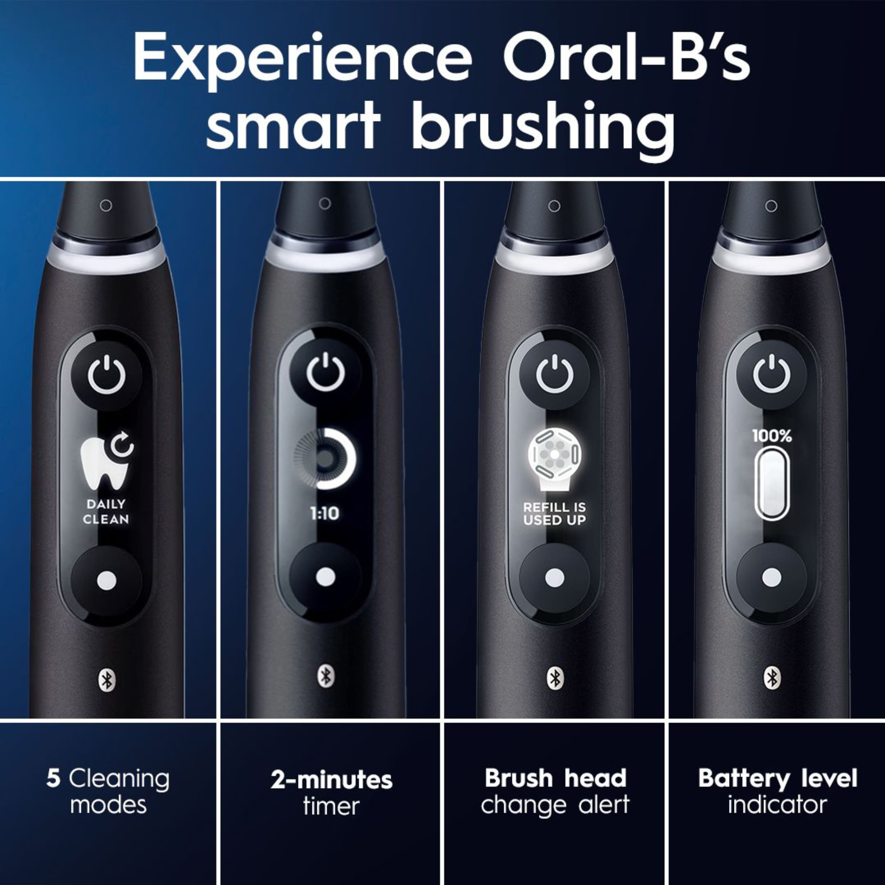 Oral B iO Series 6 Electric Toothbrush with Replacement Brush Head