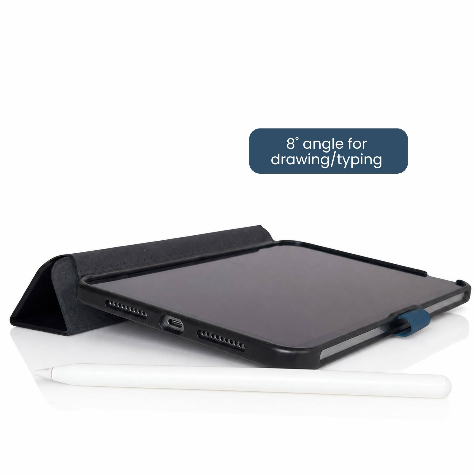 Strapsicle Ergonomic Strap Case for iPad mini 7 and 6 Black - Best Buy