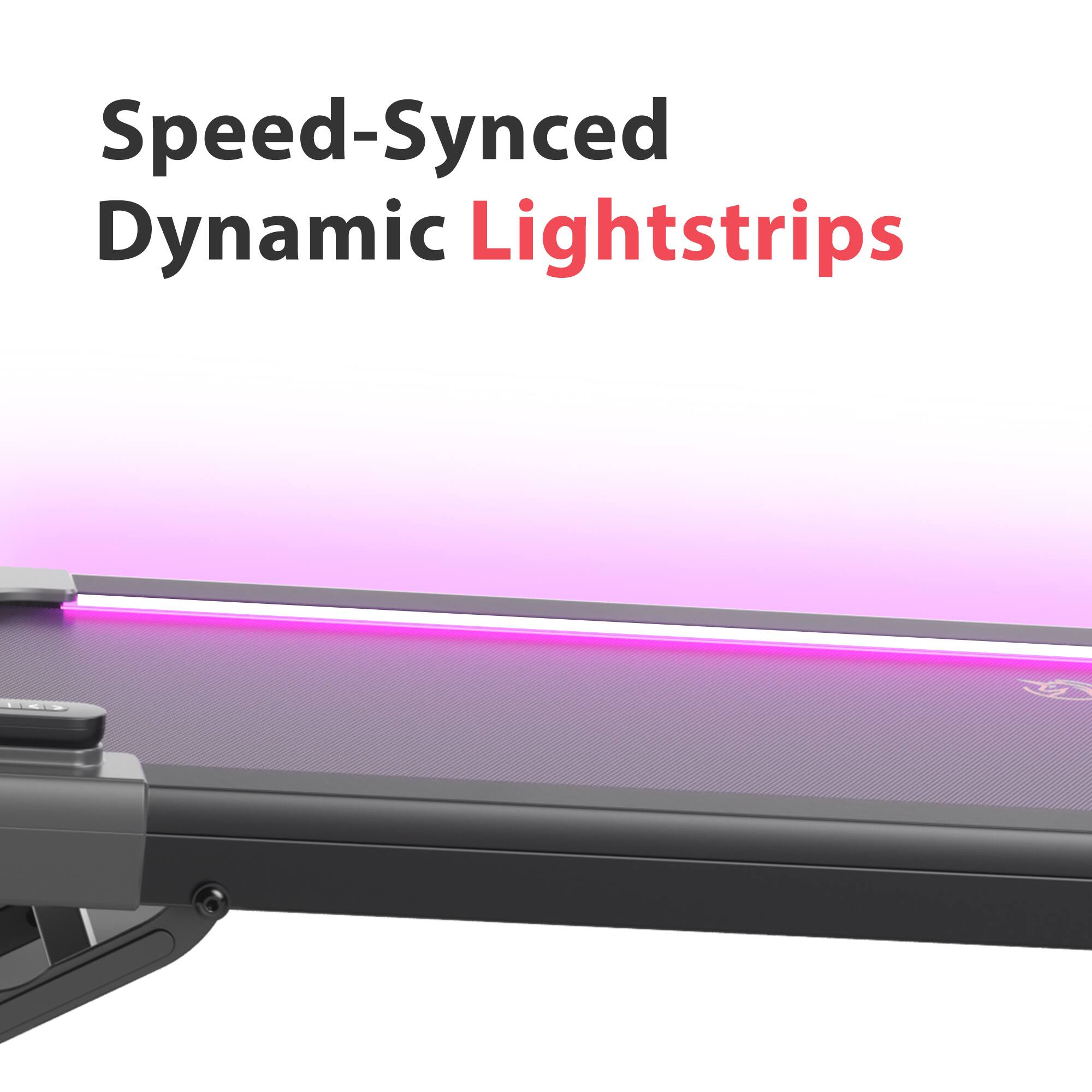 Speed-Synced Dynamic Lightstrips