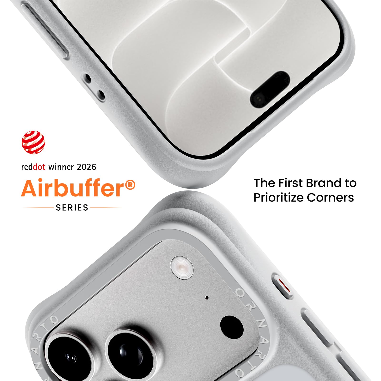 reddot winner 2026 Airbuffer® SERIES  
The First Brand to Prioritize Corners
