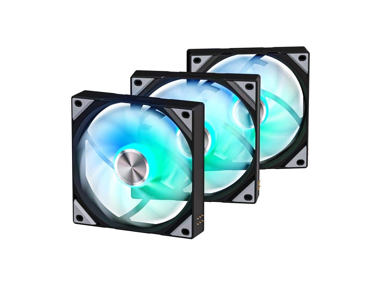 TRYX - ROTA SL 120mm Case Fan 3in1 Contact Connection with Magnetic Cable Gen2 Light Quiet PC Case Fan - ARGB