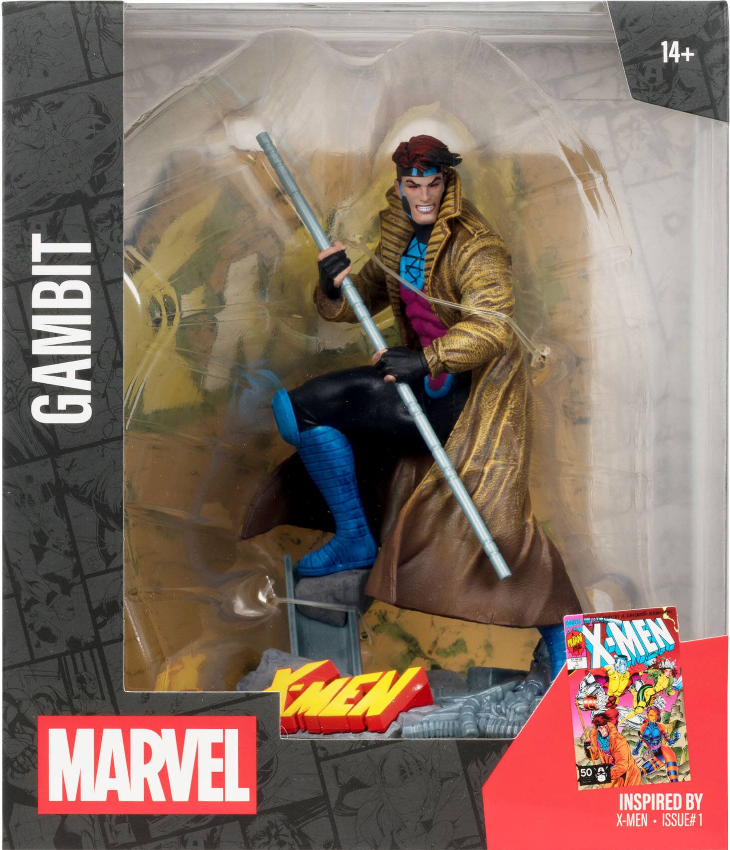 14+ GAMBIT KWEN MARVEL AO CO S PLAAN X-MEN 50 A INSPIRED BY X-MEN - ISSUE#1