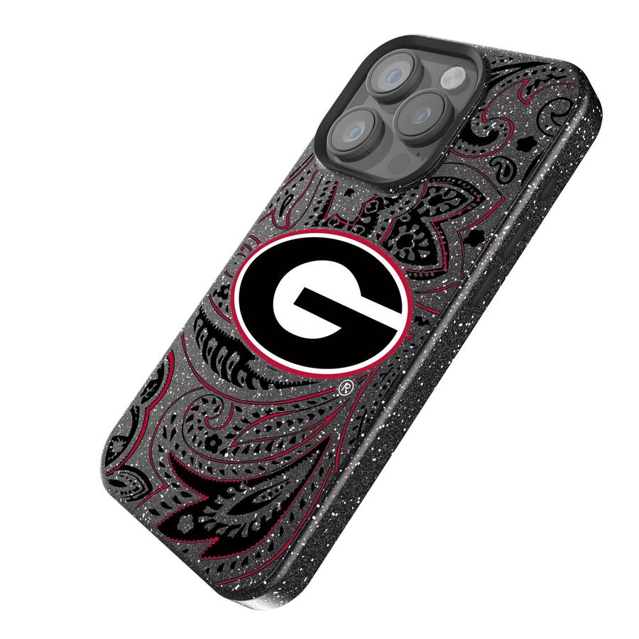 Keyscaper NCAA Georgia Bulldogs Paisley Bling iPhone Case 14 Plus Black 202134179 - Best Buy