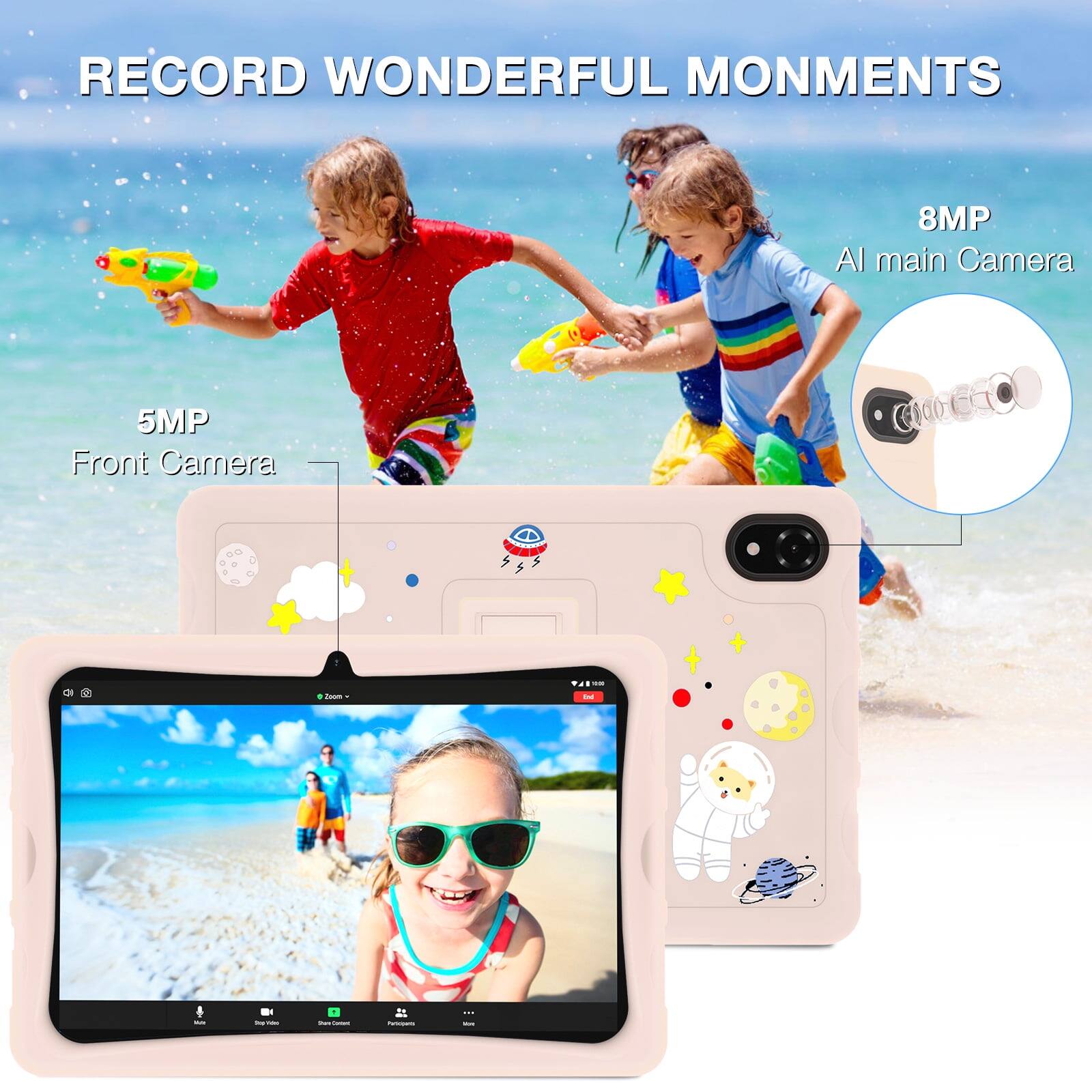 RECORD WONDERFUL MONMENTS 8MP Al main Camera 5MP Front Camera