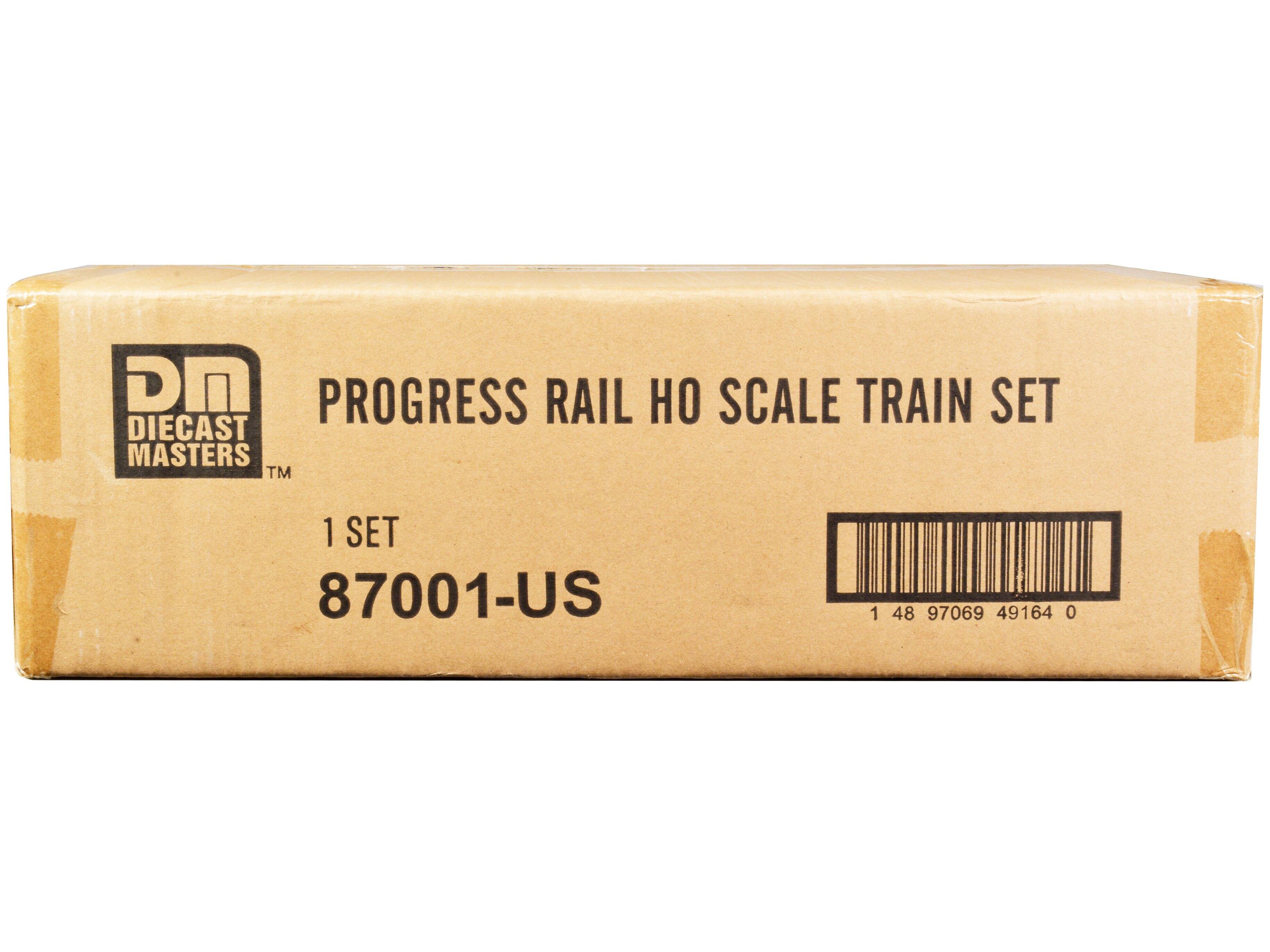 DIECAST MASTERS™  
PROGRESS RAIL HO SCALE TRAIN SET  
1 SET  
87001-US  
1 48 97069 49164 0
