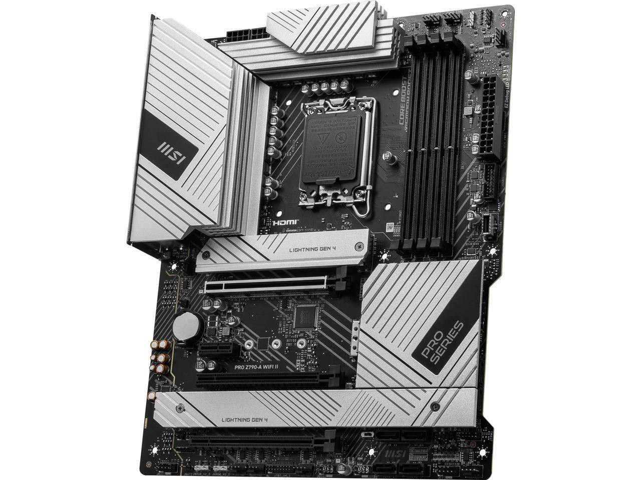 MSI PRO Z790 A WIFI II LGA 1700 Intel Z790 SATA 6Gb/s DDR5 ATX 