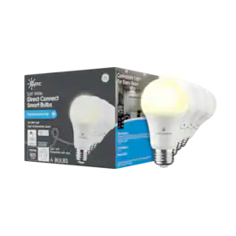 Cync - A19 Smart LED Light Bulbs (4 Pack) - Soft White