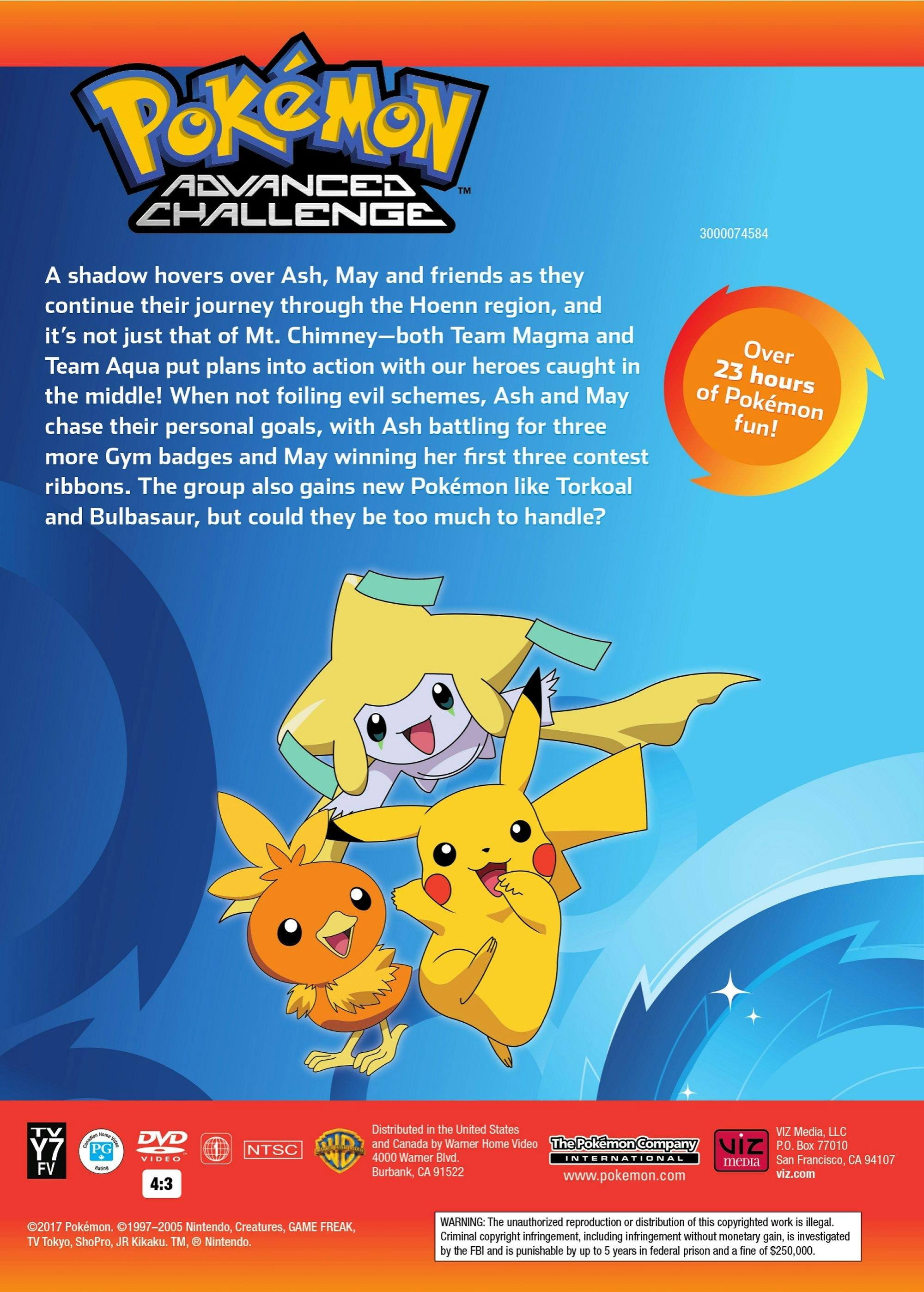 Angle. Pokémon: Advanced Challenge - The Complete Collection (Box Set) [DVD].