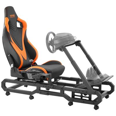 VEVOR Racing Wheel Stand with Wheels For Logitech G923/G920/G29 VEVOR Racing Wheel Stand with Wheels For Logitech G923/G920/G29