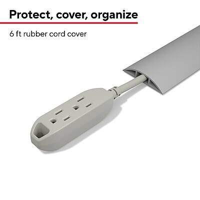 Protect, cover, organize

6 ft rubber cord cover
