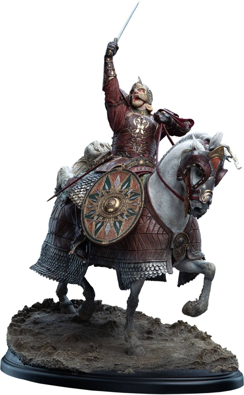 WETA Workshop - The Lord of the Rings Trilogy - King Theoden on Snowmane Ltd. Edition Statue - COLLECTIBLES