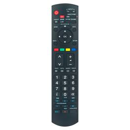 ZdalaMit - Replacement Remote N2QAYB000114 fit for Panasonic TV TH-42PX700 TH-42PX700B TH-50PX720B TH-50PX700B TH-42PX700E - Black