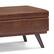 Alt View 12. Simpli Home - Owen Lift Top Large Coffee Table Storage Ottoman - Distressed Saddle Brown.
