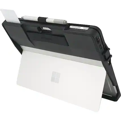 Front. Kensington - BlackBelt Rugged Case with Integrated Smart Card Reader K62539WW - Black.
