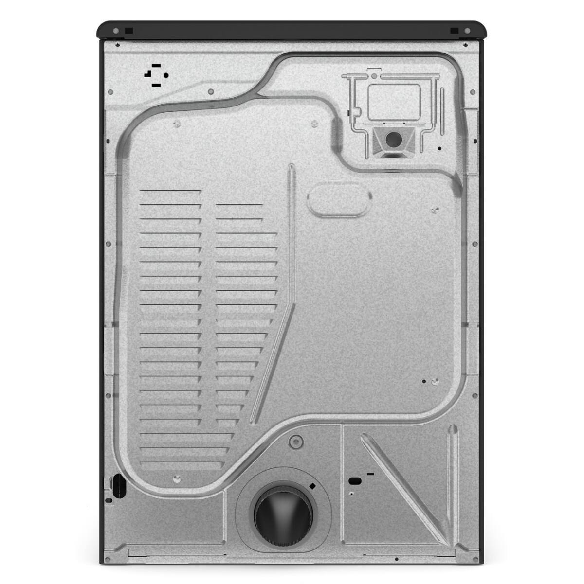 Alt View 12. Maytag - Maytag - 7.3 Cu. Ft. Stackable Electric Dryer with Extra Power Button - Volcano Black - Volcano Black.