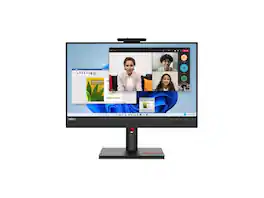 Lenovo - Refurbished Excellent - Thinkcentre TIO 23.8" G5 Touch Monitor 16:9 IPS 60Hz 4ms - Black