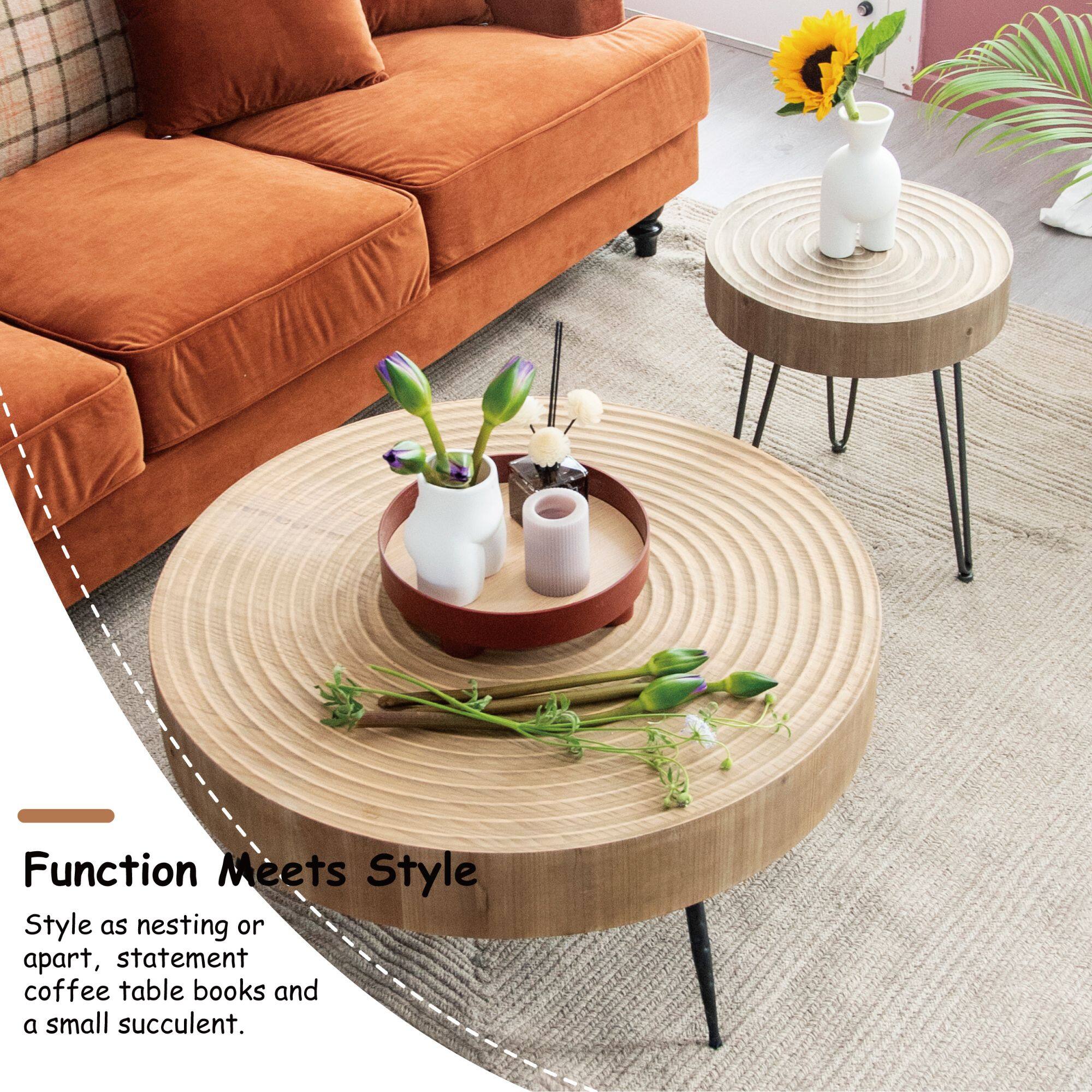 Function Meets Style

Style as nesting or apart, statement coffee table books and a small succulent.