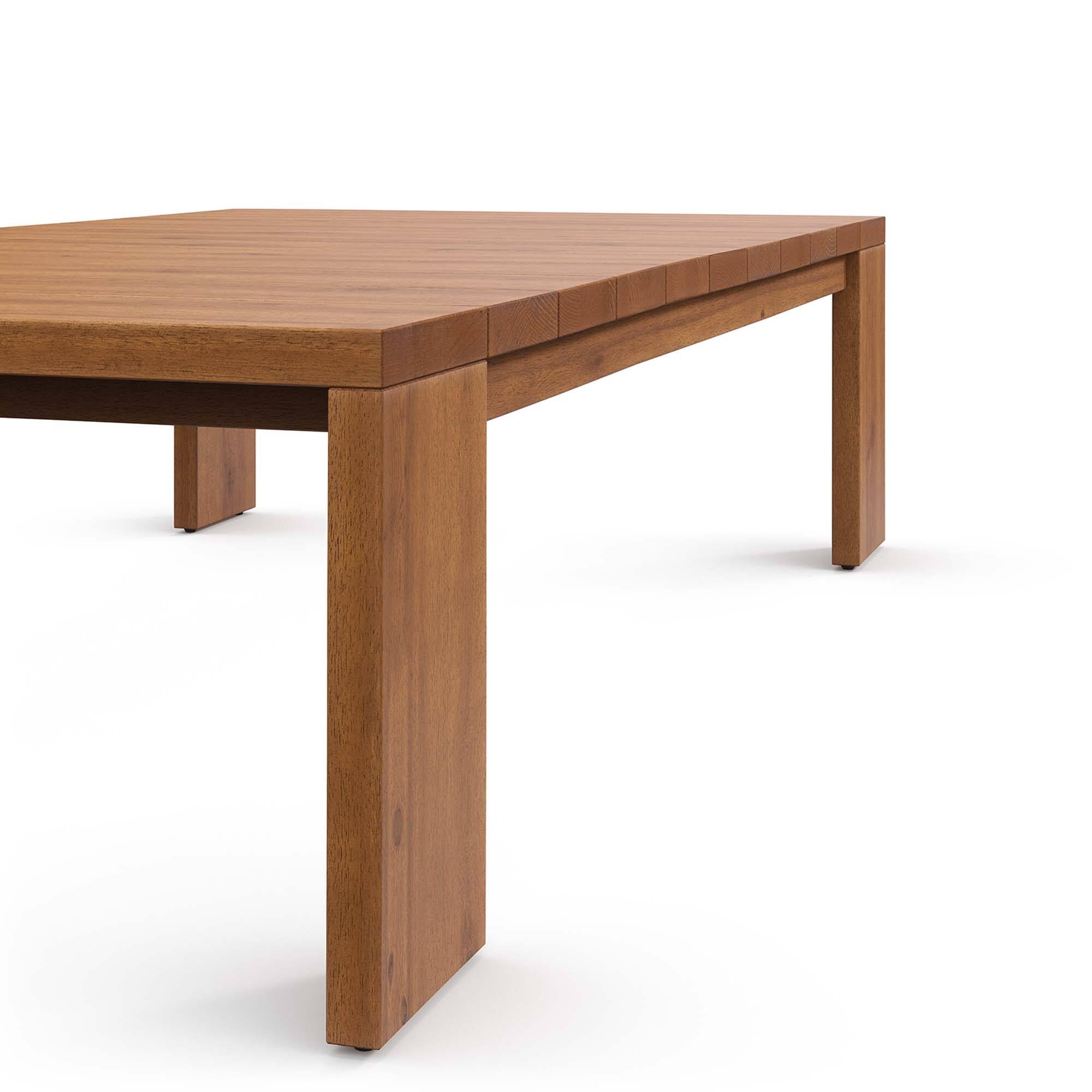 Alt View 6. Modway - Tahoe Outdoor Patio Acacia Wood Coffee Table by Modway - Natural.