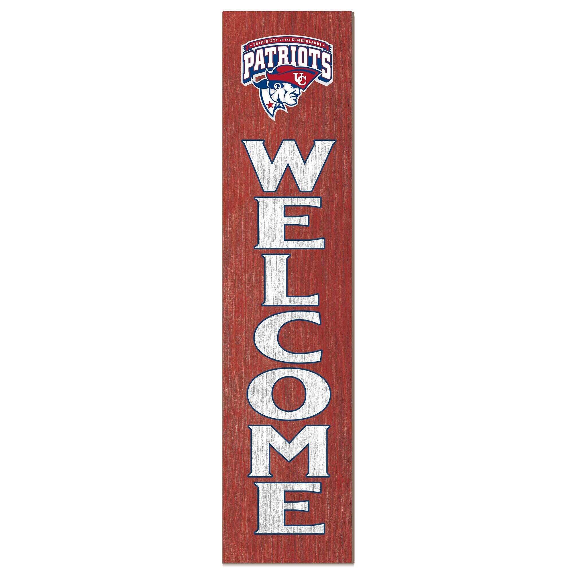 Cumberlands Patriots 12" x 48" Welcome Outdoor Leaner