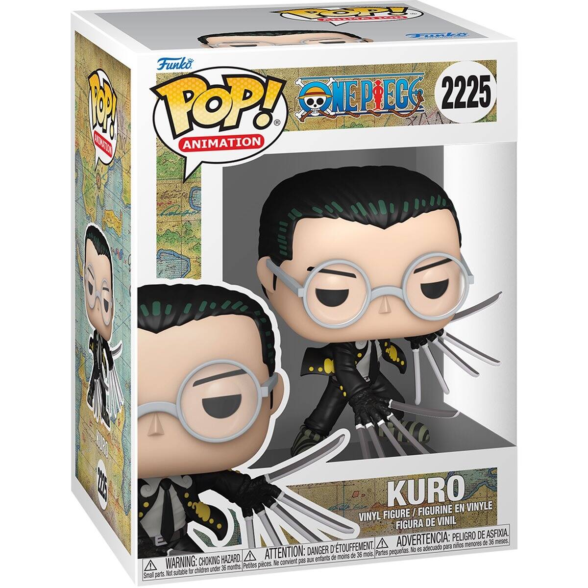 TOPpY TO  
Funko 2 POP!  
NEPICS 2225  
ONATN ANIMATION  
KURO EN VINYLE VINYL FIGURE / FIGURINE FIGURA DE VINIL  
ADVERTENCIA: PELIGRO DE ASFIXIA menores de 36 meses  
TOUFFEMENT adecuado para niños  
ATTENTION: DANGER D'ÉTOUFFEMENT. No convient pos enfants de moins de 36 mois  
HAZARD. X entants de WARNING: CHOKING HAZARD. Small parts. Not suitable for children under 36 months