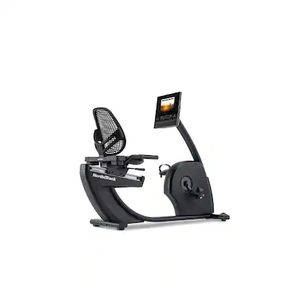 Front. NordicTrack - NordicTrack 10 Recumbent Bike - Black.