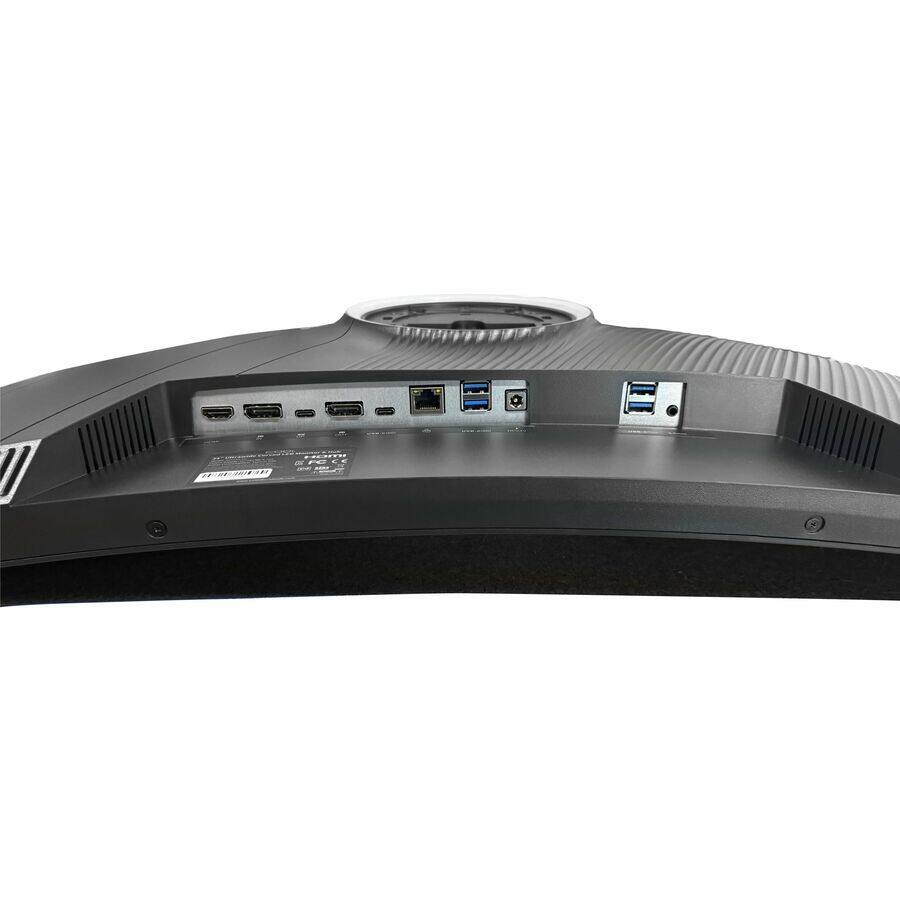 Alt View 1. CODi - CODi 34" Ultrawide Curved USB-C Monitor with Docking Station - WQHD 3440x1440 - 90W Power Delivery - HDMI, DisplayPort - Black.