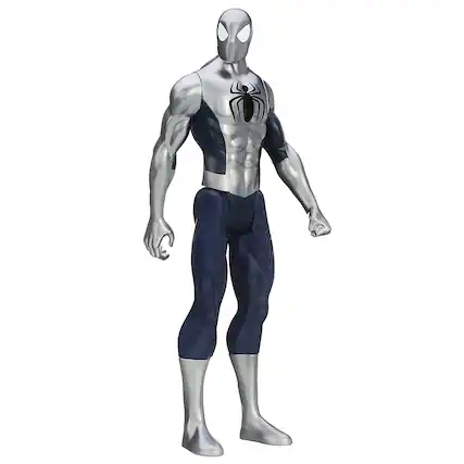 Front. Marvel - Marvel Ultimate Spider-Man Titan Hero Series Armored Spider-Man Figure - 12 Inch - Armored.