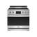 Front. Thor Kitchen - 36 in. Wide 5 Burner 6.0 Cu Ft. Freestanding Dual Fuel Gas Range - Stainless Steel.