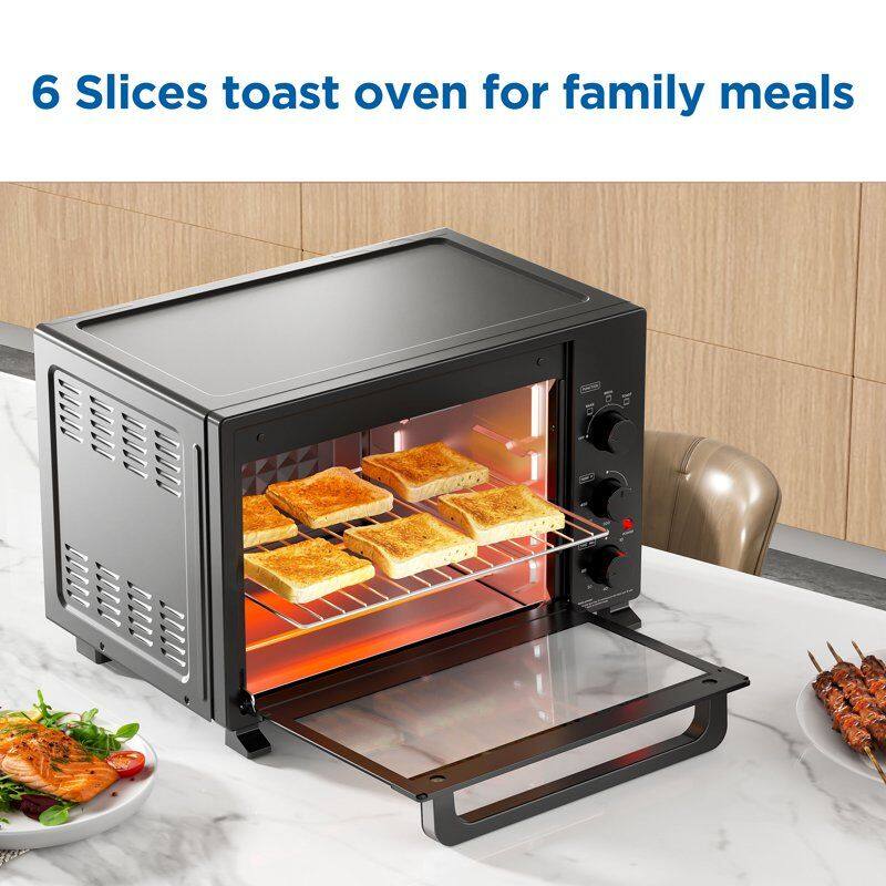6 Slices toast oven for family meals