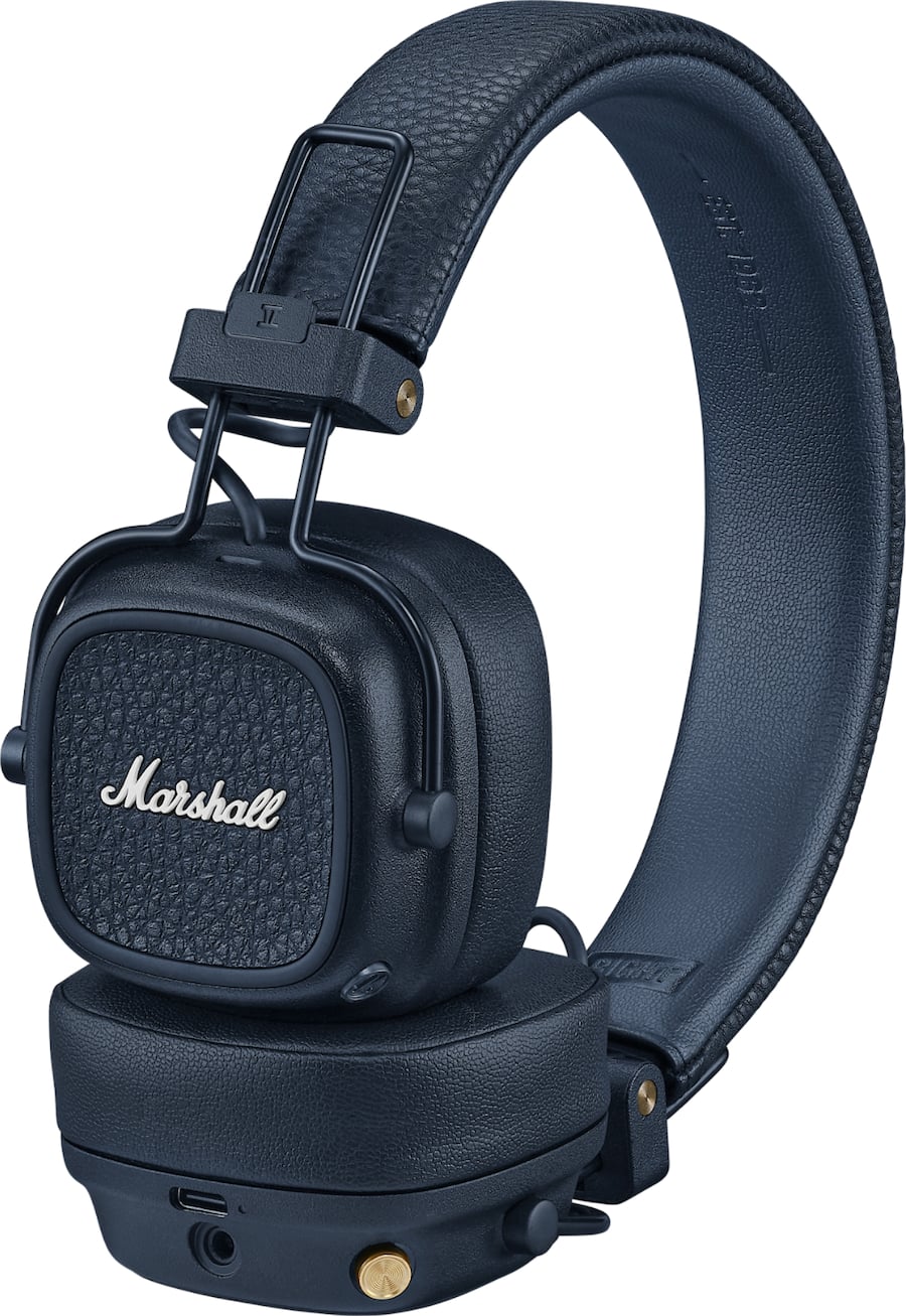 Marshall Major V Wireless On Ear Bluetooth Headphones with Marshall Major V Wireless On Ear Bluetooth Headphones with