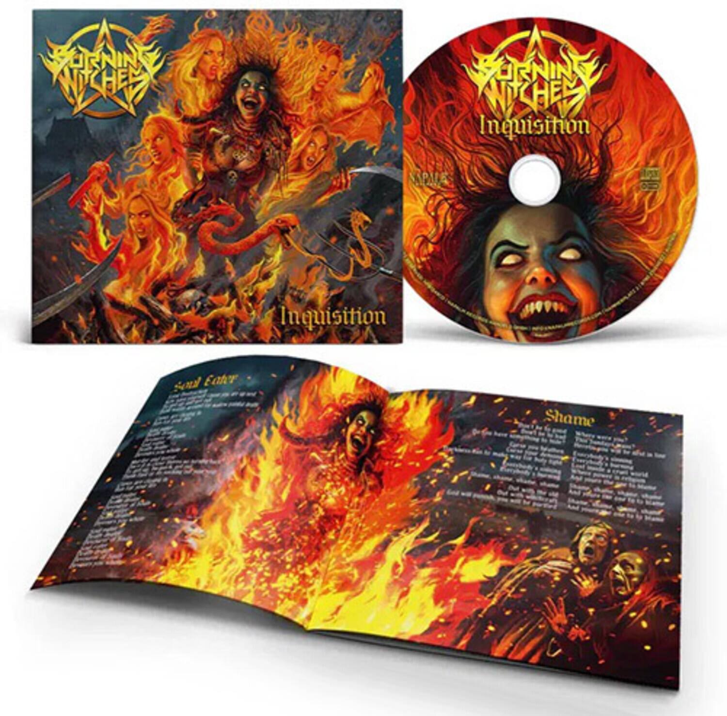 Burning Witches - Inquisition   - COMPACT DISCS [CD]