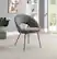 Alt View 14. OSP Home Furnishings - Millie Accent /Dining Chair - Charcoal/ Black.