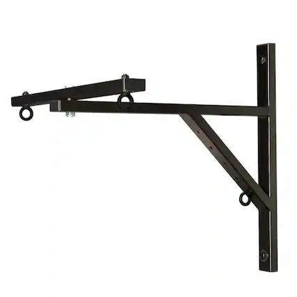 Front. On Stage Stands - On-Stage SS7990 Hanging Speaker Bracket - Black.