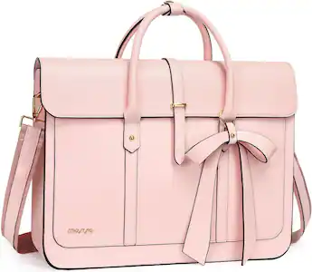 17 inch laptop backpack women Luka in Rose Quartz luggage strap secures the backpack to the luggage LOVEVOOK Laptop Backpack for Women