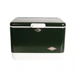 Coleman - Vintage 54 Qt. Steel Belted Cooler - Green