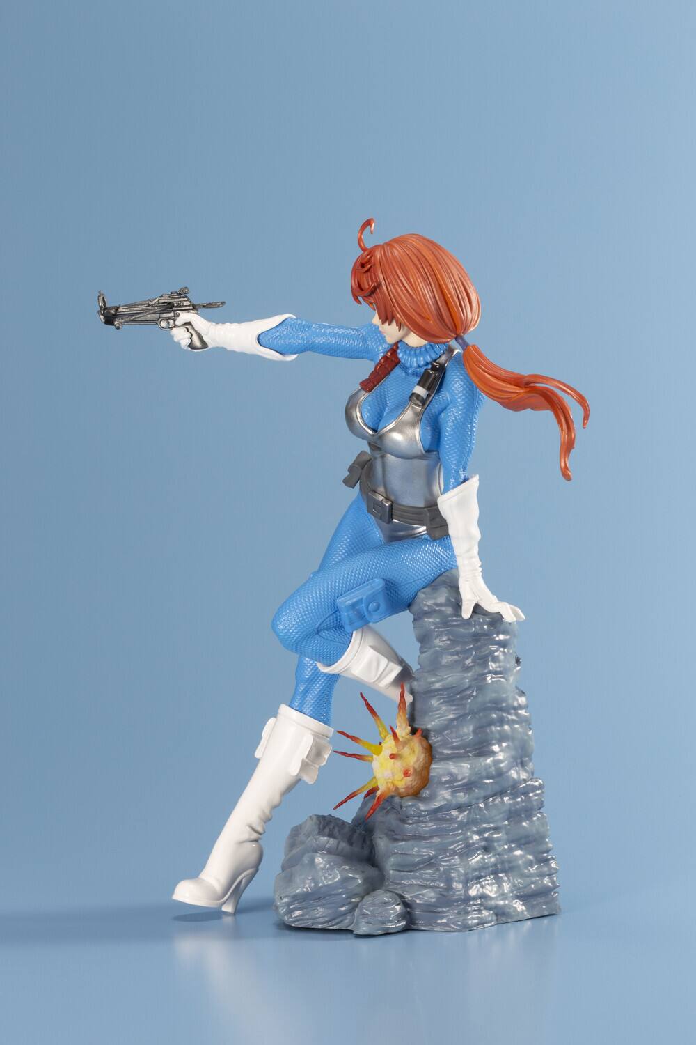 Alt View 2. PopMarket - Kotobukiya G.I. Joe: Scarlett Sky-Blue Color Bishoujo Statue   - COLLECTIBLES - Multicolor.