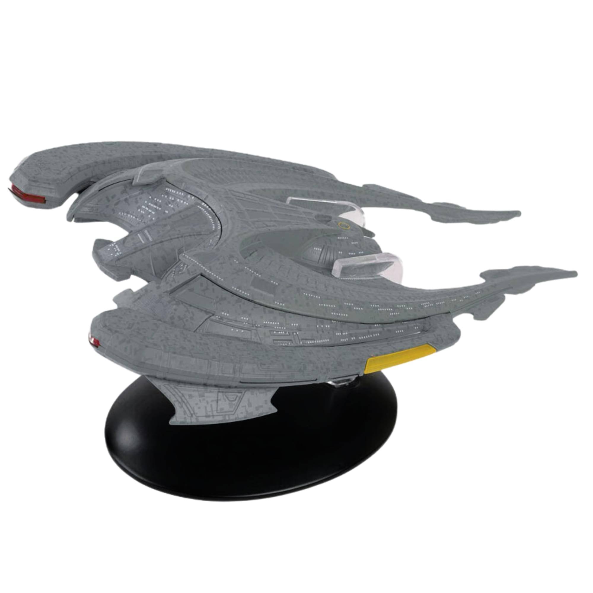 Alt View 2. Eaglemoss - Eaglemoss Star Trek Starship Replica | S'onar Flagship (Special) - Gray.