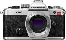 OM System - Astro Mirrorless Camera, 20.4MP Stacked BSI sensor with 7.5-stop stabilization for astrophotography, wildlife and travel - Silver