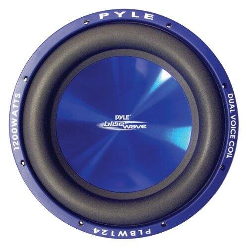 PYLE 1200WATTS  
PYLE blue wave  
DUAL VOICE COIL  
PLB124