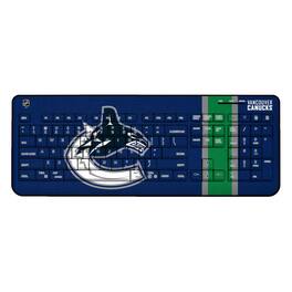 Keyscaper - Vancouver Canucks Stripe Wireless Keyboard - Multicolor