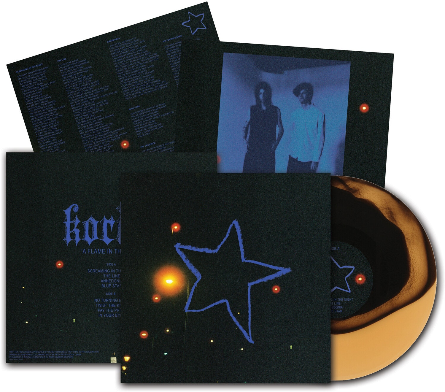 Korine - A Flame In The Dark   - VINYL LP price history on PriceWatchPro
