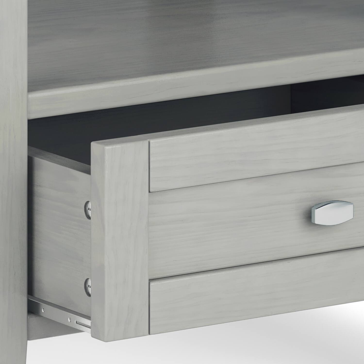Alt View 14. Simpli Home - Warm Shaker End Table - Fog Grey.