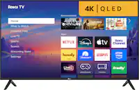 Roku - 50" Class Select Series 4K QLED Smart RokuTV (2026) - Front_Zoom