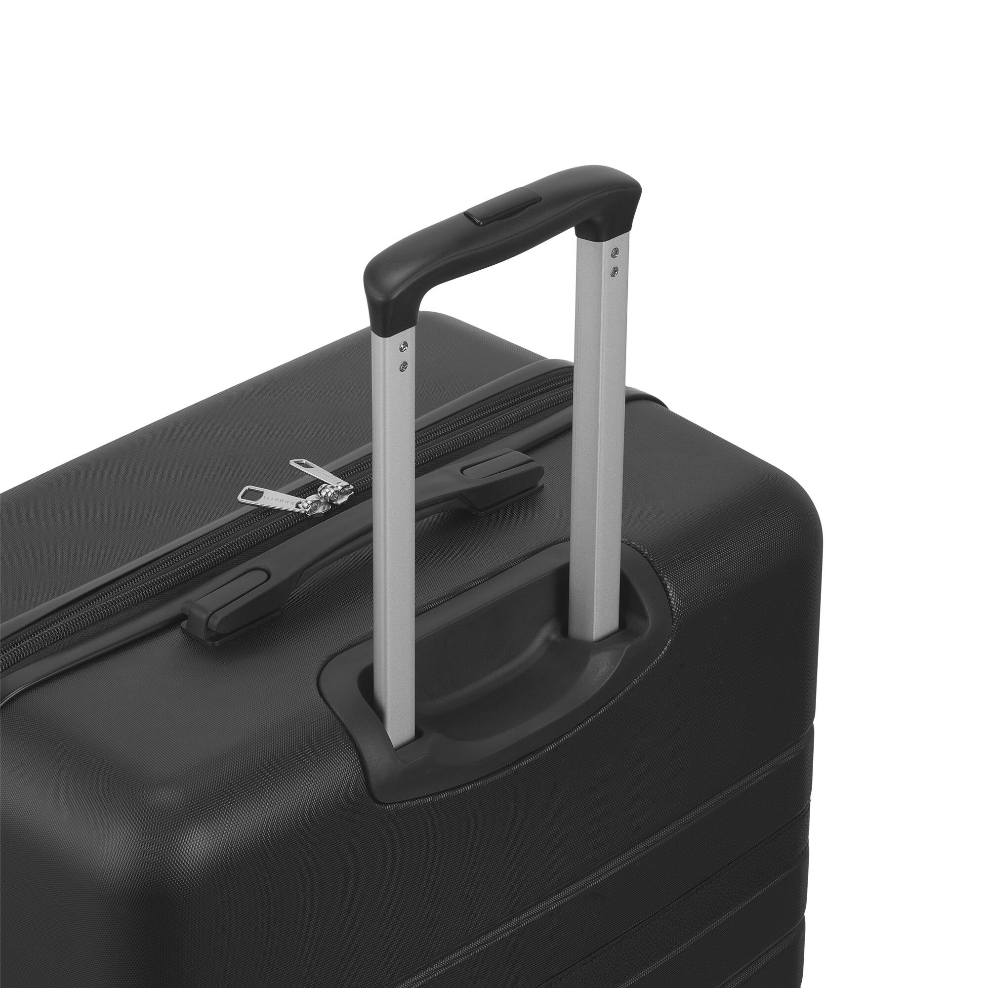 Alt View 3. Bugatti - Bugatti Lisbon 2 Piece Hardside Set Luggage - BLACK.