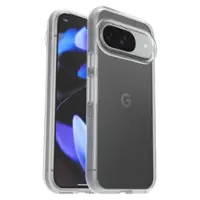 OtterBox - React Series Hard Shell for Google Pixel 9 / Pixel 9 Pro - Clear - Front_Zoom