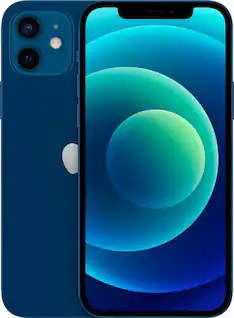 Apple - Refurbished Excellent - iPhone 12 A2172 (Fully Unlocked) 128GB - Blue
